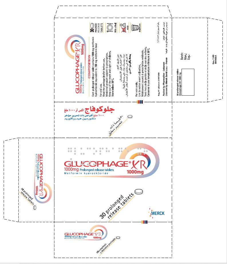 Glucophage XR 1g